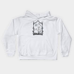 we live, we die, we summon Kids Hoodie